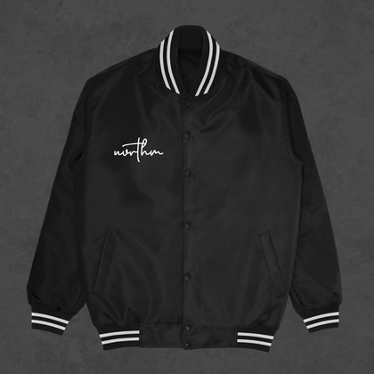 Nylon Varsity Jacket