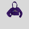 Women's Script Crop Top Hoodie