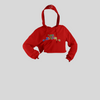 Women's Script Crop Top Hoodie